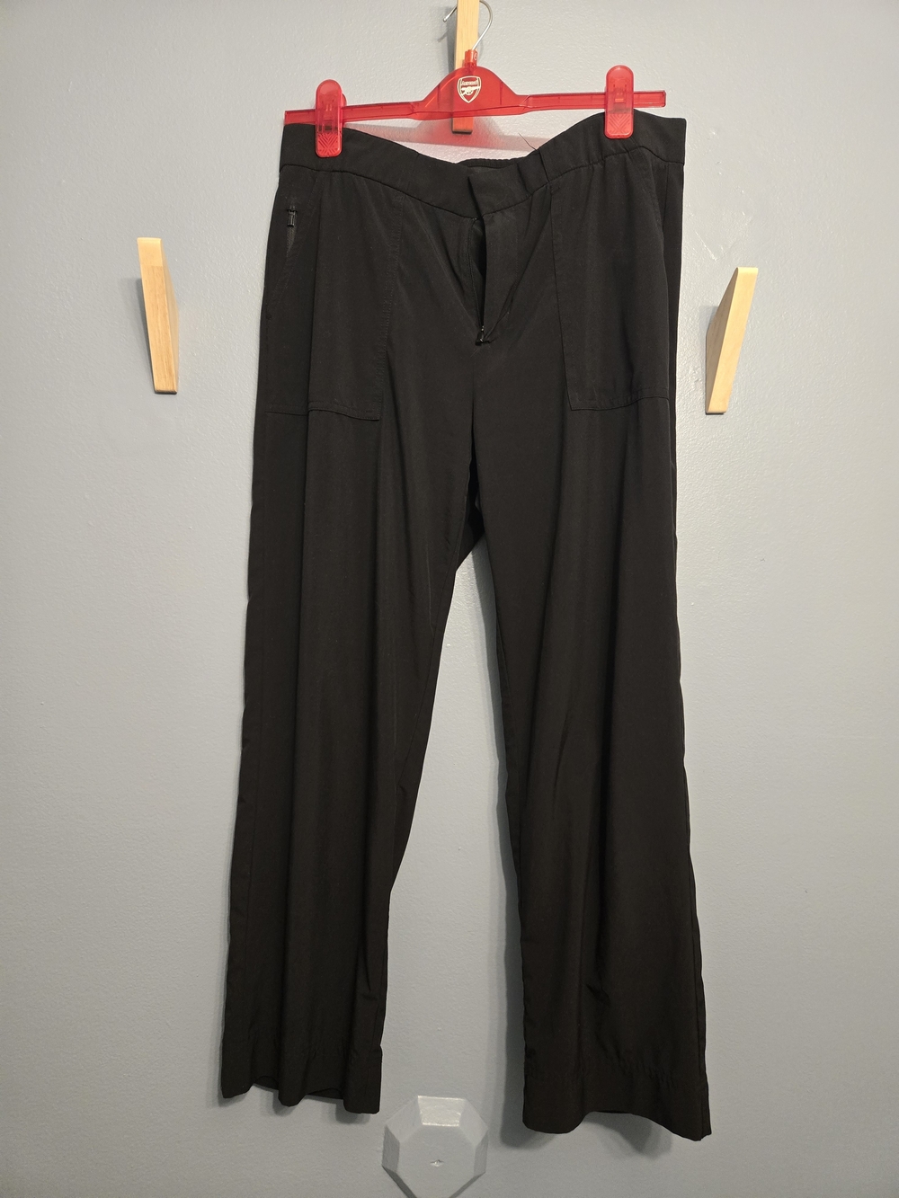 Athleta Black Straigh-leg Pants